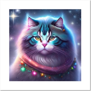 Shimmering Ragdoll Cat Posters and Art